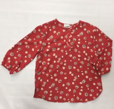 Floral Blouse Coral 6X