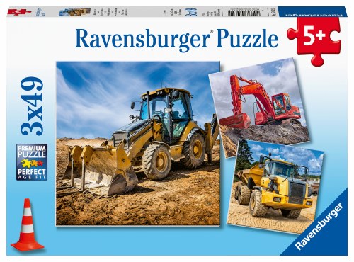 Digger at Work 3 x 49 pc