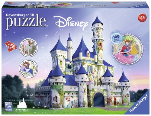 Disney Princess Castle3D 216pc