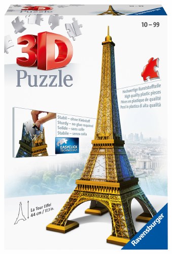 Eiffel Tower 3D Puzzle 216-pc