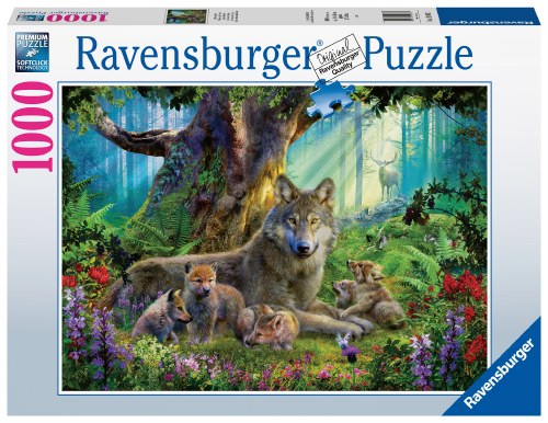 Family of Wolves 1000 pc