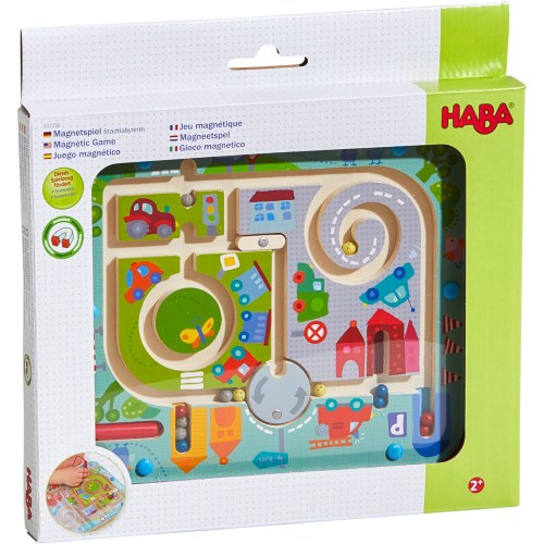 Town Maze Magnetic Game