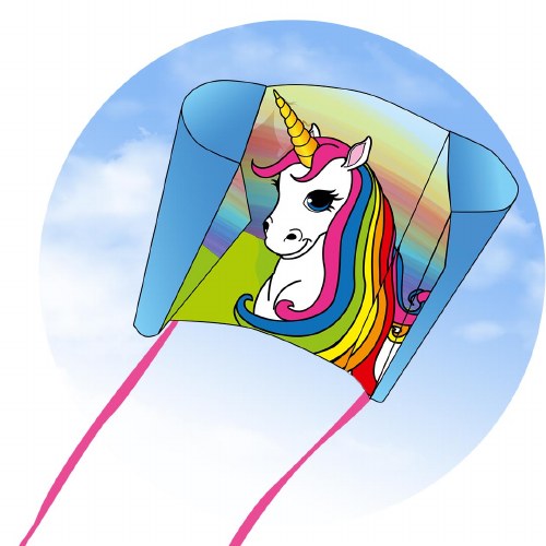 Sleddy Pocket Unicorn Kite