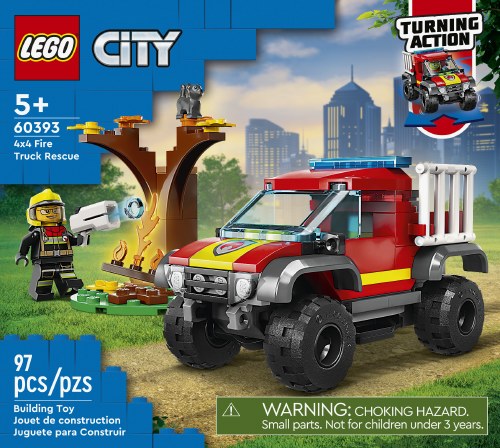 4x4 Fire Truck Rescue 60393