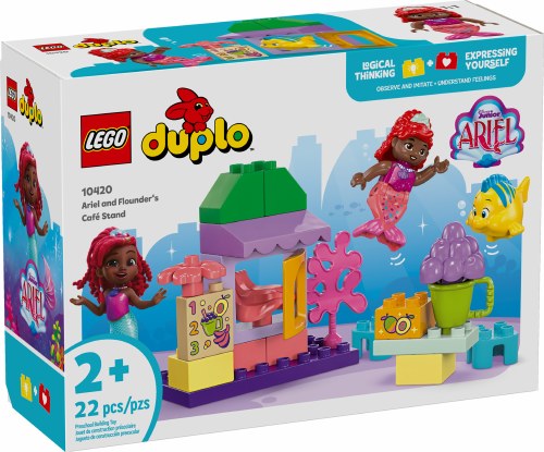 LEGO DUPLO Disney Ariel and Flounder's Café Stand 10420