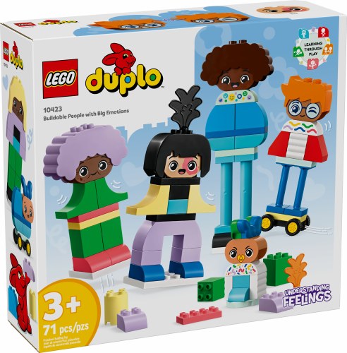 LEGO DUPLO Town Buildable People with Big Emotions 10423