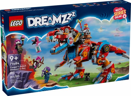 LEGO DREAMZzz Cooper's Robot Dinosaur C-Rex 71484