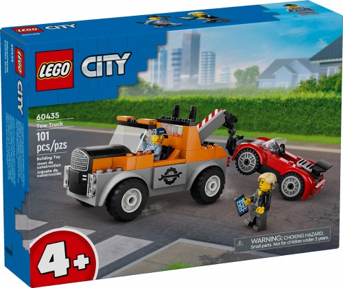 Tow Truck and Sports Car 60435