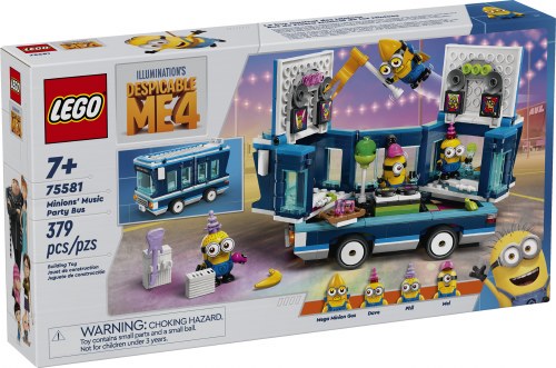 Minions Music Party Bus 75581