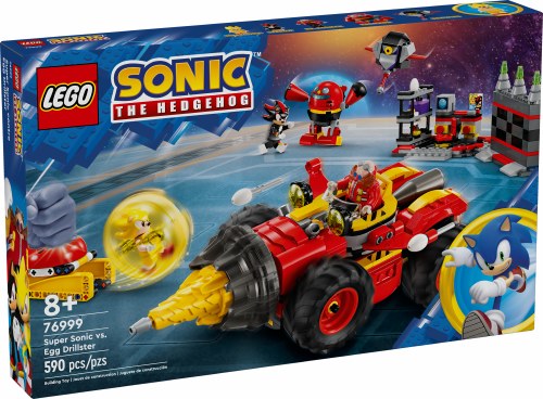 LEGO Sonic Super Sonic vs. Egg Drillster 76999