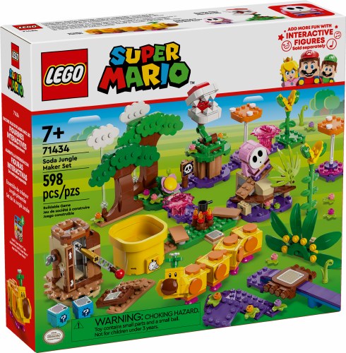 LEGO Super Mario Soda Jungle Maker Set 71434