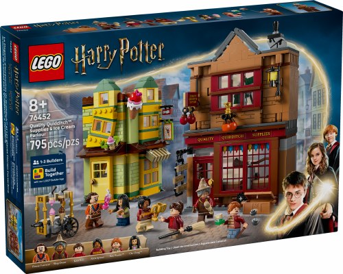 LEGO Harry Potter Quality Quidditch™ Supplies &amp; Ice Cream Parlour 76452