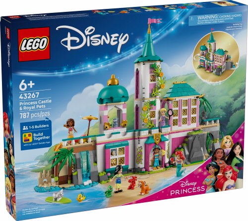 LEGO Disney Princess Princess Castle &amp; Royal Pets 43267