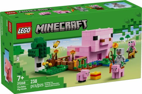LEGO Minecraft The Baby Pig House 21268
