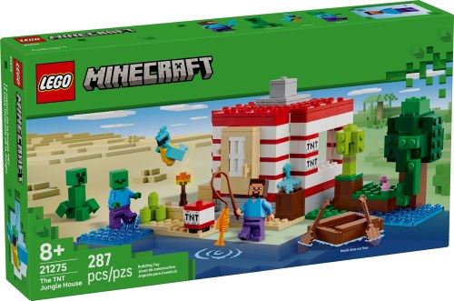 LEGO Minecraft The TNT Jungle House 21275