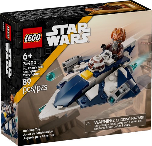 LEGO Star Wars Plo Koon's Jedi Starfighter™ Microfighter 75400
