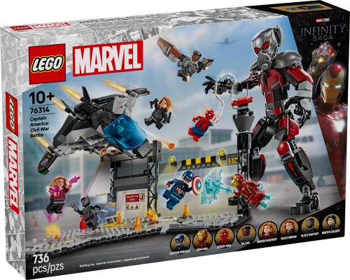 LEGO Marvel Super Heroes Captain America: Civil War Action Battle 76314