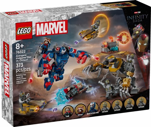 LEGO Marvel Super Heroes Avengers: Endgame Thor vs. Chitauri 76322