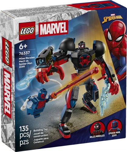 Miles Morales Mech vs. Spider-Man 2099 76337