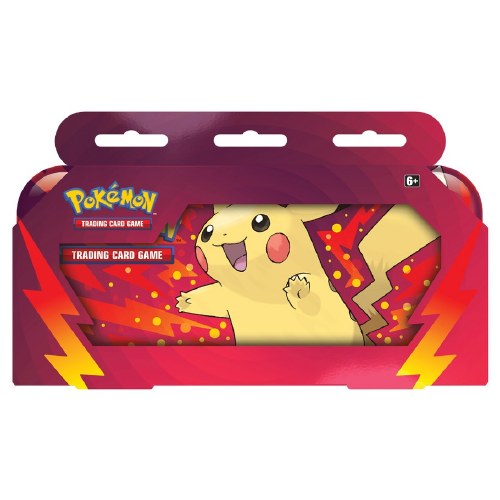 Pokemon Pencil Case w/ 2 Booster Packs (red)