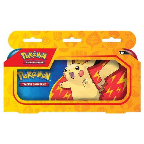 Pokemon Pencil Case w/ 2 Booster Packs (yellow)