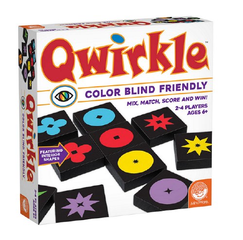 Qwirkle Color Blind Friendly