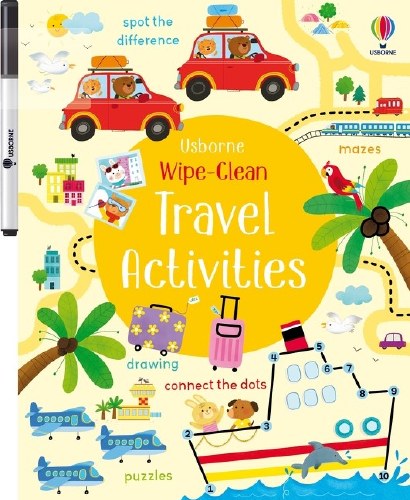 Travel Activities Wipe-Clean
