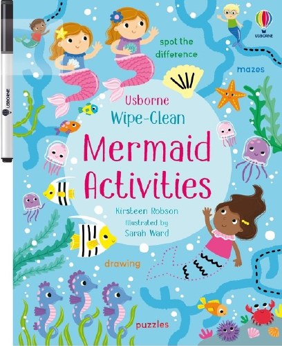 Mermaid Activities Wipe-Clean