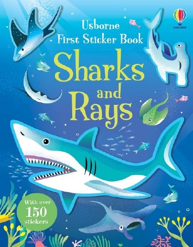 First Sticker Bk Sharks &amp; Rays