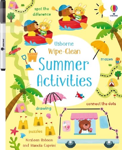 Summer Activities Wipe-Clean
