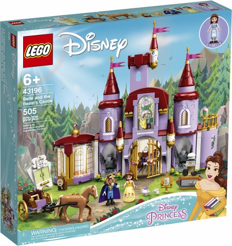 LEGO Disney Belle and the Beast's Castle 43196