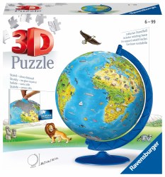 Children's Globe PzlBall 180pc