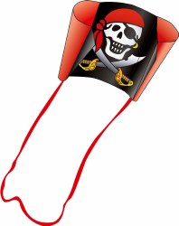 Sleddy Pocket Jolly Roger Kite