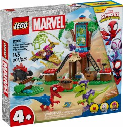 Spidey and Gobby's Raptor Battle at Tree House HQ 11200