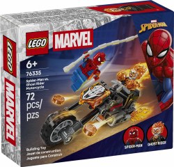Spider-Man vs. Ghost Rider Motorcycle 76335