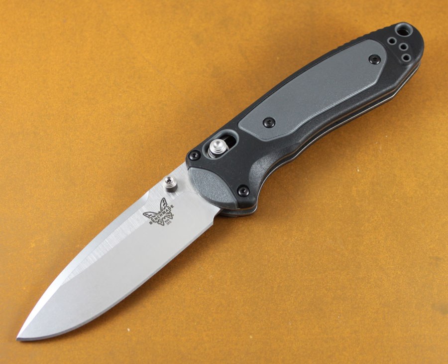 Benchmade 595 Mini Boost Axis Assist Satin Blade New Graham Knives