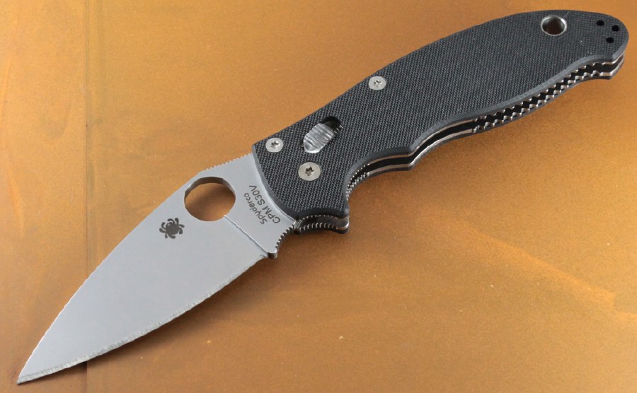 Spyderco Manix 2 Plain Edge New Graham Knives