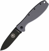 ESEE Zancudo -Black AUS-8 Blade - Textrued Gray FRN Handle - Framelock