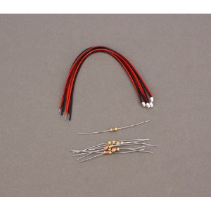 Surface Mount LED, Red 4pk