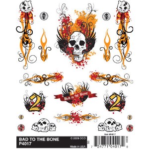 DryTransfer Decal BadToTheBone