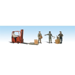 HO Workers/Forklift