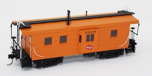 S Milw Rib Side Caboose 1939