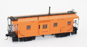 S Milw Rib Side Caboose 1939