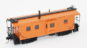 S Milw Rib Side Caboose 1939