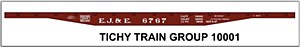 EJ&amp;E 53' GSC Flatcar