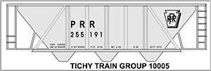 PRR H-30 Hop Gray Initial Only