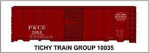 P&amp;LE USRA Rebuilt Boxcar
