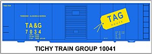 TA&amp;G 40' Single Door Boxcar