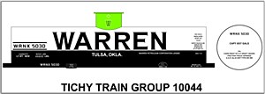 Warren 8000 Gal Gasoline Tank