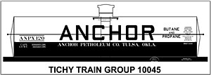 Anchor 10000 Gal LPG Tank